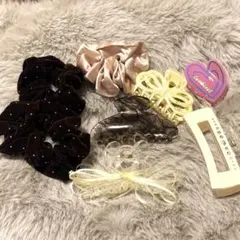 lattice ヘアアクセサリー 8点セット