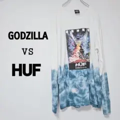 【激レア/公式完売】HUF × ゴジラ 2020限定コラボ タイダイ ロンT L