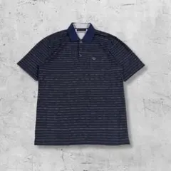 Patrizio Francesca 半袖ポロシャツ L ロゴ刺繍