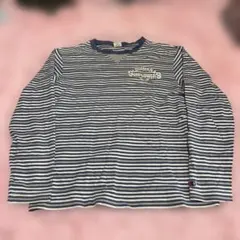 90s Champion ストライプ ボーダー スウェット レイヤード y2k