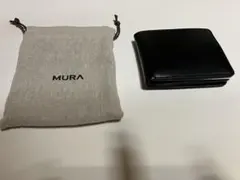 新品 MURA 牛本革大容量二つ折り財布　スキミング防止　巾着袋付きのサムネイル