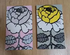 Marimekko マリメッコ ファブリックパネル 2枚セット　 ビヒキルース