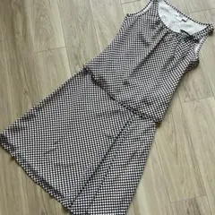 【NATURAL BEAUTY BASIC】黒×白ドット セットアップ Mサイズ