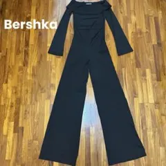 Bershka ブラック オールインワン
