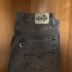 リーバイス シルバータブ ブラック グレーW30L30