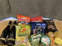 アイスコーヒー&カルビー株主優待一部&ナッツ&ゼリーのサムネイル