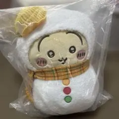 ちいかわ うさぎ雪だるまぬいぐるみ エニマイくじＣ賞のサムネイル