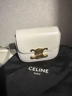 CELINE トリオンフ ショルダーバッグ ホワイトのサムネイル