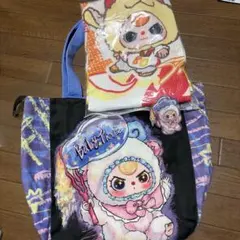 Baby Three トートバッグ＆メッシュTシャツセット