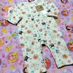 最終価格★アンパンマン 80 ロンパース☆裏起毛 ドキン コキン チーズ★
