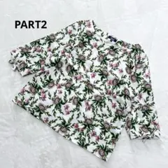 PART2 by ジュンコシマダ 花柄 トップス ブラウス 華やか 上品 9号のサムネイル
