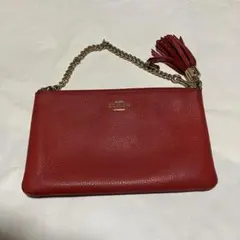 【COACH / コーチ】 レザー / ポーチ / ハンドバッグ