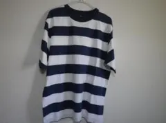 オ－バーサイズボーダーTシャツ UNIQLO サイズ　L
