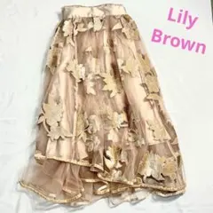 こじはる着用デザイン Lily Brownお花柄レースロンパース - メルカリ