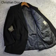 美品 クリスチャンディオール カシミヤ100% テーラードジャケット AB6 L