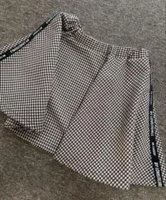 ByLoveit バイラビ♡千鳥柄フレアスカート ブラウン130