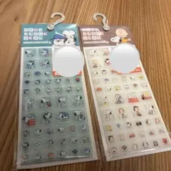 スヌーピー タイルシール ドロップブロックシール 2個セット 新品