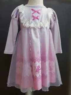 Disney ラプンツェル 長袖ワンピース