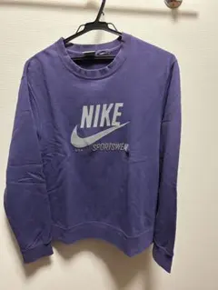 NIKE スウェット 紫 古着 長袖