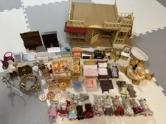 シルバニアファミリー ハウスと家具セット