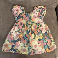 最終価格　baby GAP 花柄ワンピース 90