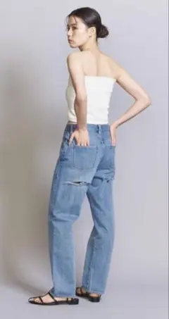 BEAUTY&YOUTH★ヒップカットデニム