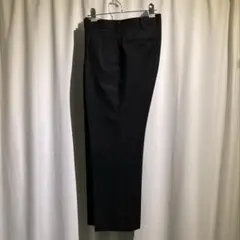 【used】 2タック　スラックス　黒