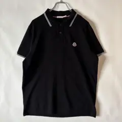 MONCLER ワンポイントポロシャツ 刺繍 モンクレール ブランド 古着のサムネイル