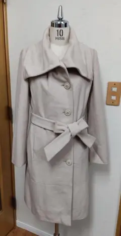 icb 上質ウール　ロングコート