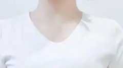 ソフトリブクルーネックT(リメイク)