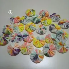 ハンドメイドヨーヨーキルト24個セット②