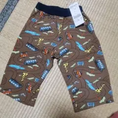 サファリパーク柄ハーフパンツ 120cm