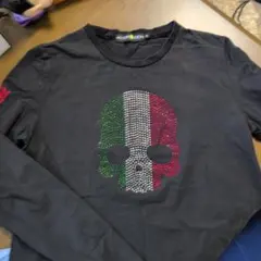 スカル 長袖カットソー