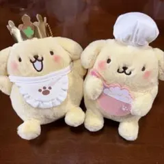 ポムポムプリン ワクワクハッピーぬいぐるみ タグ無し2点セット - メルカリ