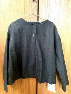 タグ付き yuni Flower EmbroidaryShort ジャケット