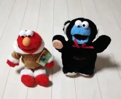 セサミストリート　カナダ　Canada　エルモ　クッキーモンスター　ぬいぐるみ