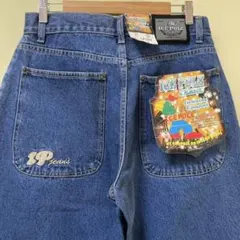 ICE POLE HIPHOP ローカルブランド　Y2K バギーデニム