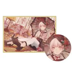 プロセカ はぴこれ アクリル色紙 箔押し缶バッジ B 暁山瑞希 セット