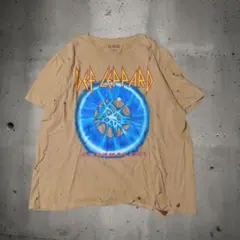 DEF LEPPARD ADRENALIZE Tシャツ 　XL　ダメージ加工のサムネイル