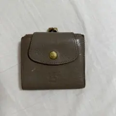 IL BISONTE 日本限定 がま口折り財布 ミニ財布