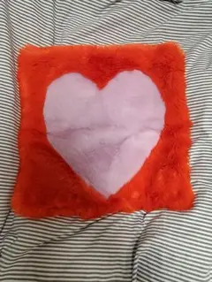 ハートデザイン クッションカバー