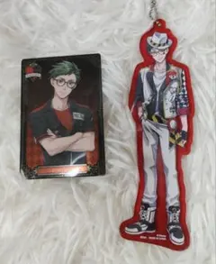 ツイステ☆トレイ☆アクリルキーホルダー☆カードセット