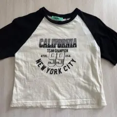 WOND WEGOラグラン 半袖Tシャツ カリフォルニア ロゴ　夏服　レディースのサムネイル