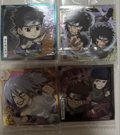 NARUTO シールウエハース うちはシスイ 犬塚キバ 左近ゲンマ ライドウ