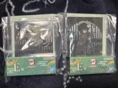 鬼滅の刃 一番くじ E賞 ミニアートボード 悲鳴嶼行冥 時透無一郎