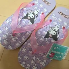 サンリオ クロミ ビーチサンダル 24cmのサムネイル