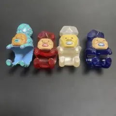 こびと図鑑 指輪 フィギュア 4点セット