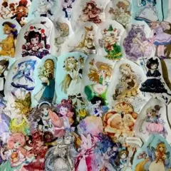 人物マステフレークシール50枚セット6