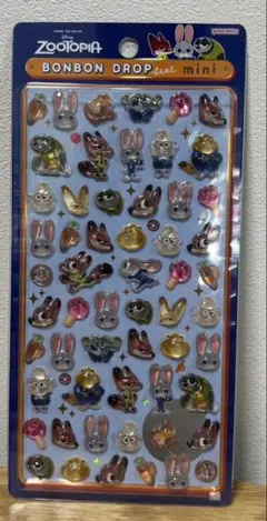 【正規品】ボンボンドロップシール mini ズートピア