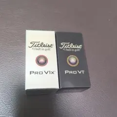 【新品】タイトリスト Pro V1 ２個＋Pro V1X ２個　ゴルフボールのサムネイル